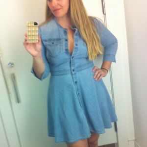 GAP Denim Shirtdress